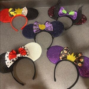 Disney Minnie Mouse Headbands - lot of 5